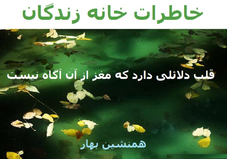 خاطرات خانه زندگان (۳۸) 